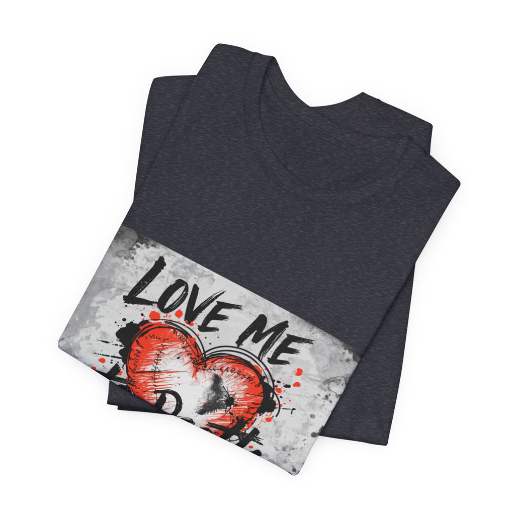 Fractured Heart: Emotional Graphic Design, Distressed Love Typography