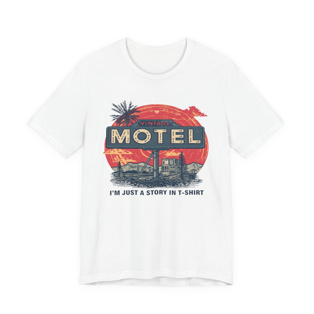 Vintage Motel Memories: Roadside Americana Graphic, Mid-Century Retro Design