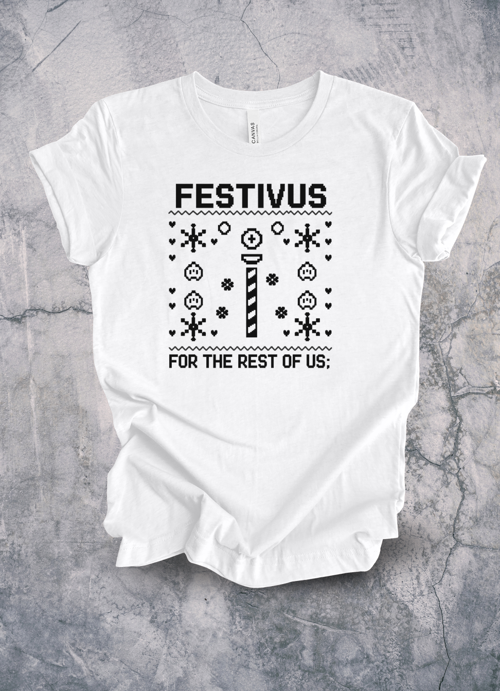 Festivus For the Rest of Us graphic t-shirt by Warped Soul Apparel