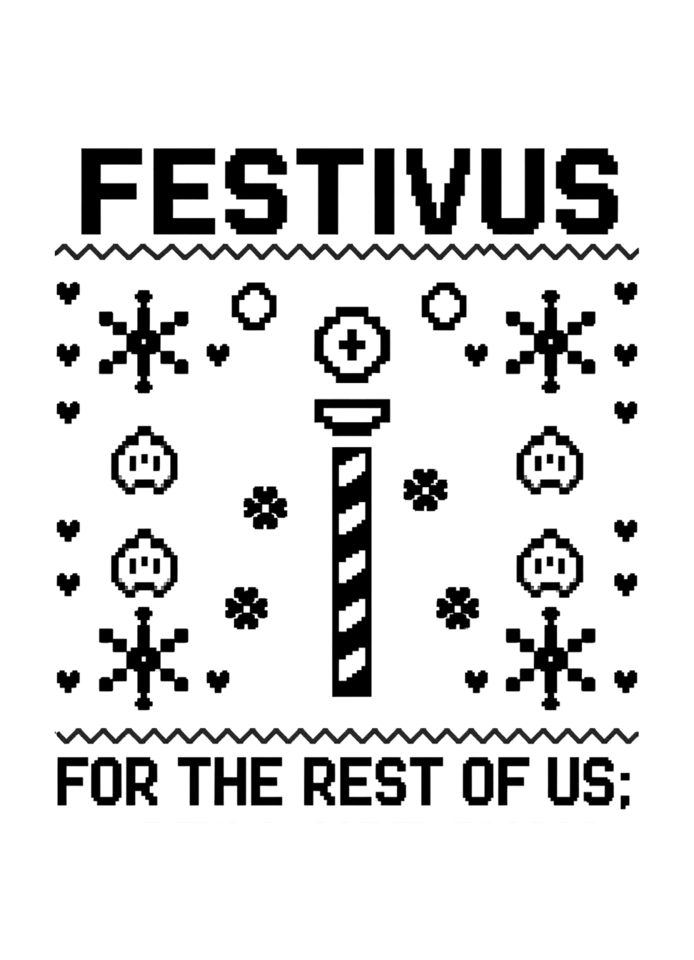 Festivus For the Rest of Us graphic t-shirt by Warped Soul Apparel