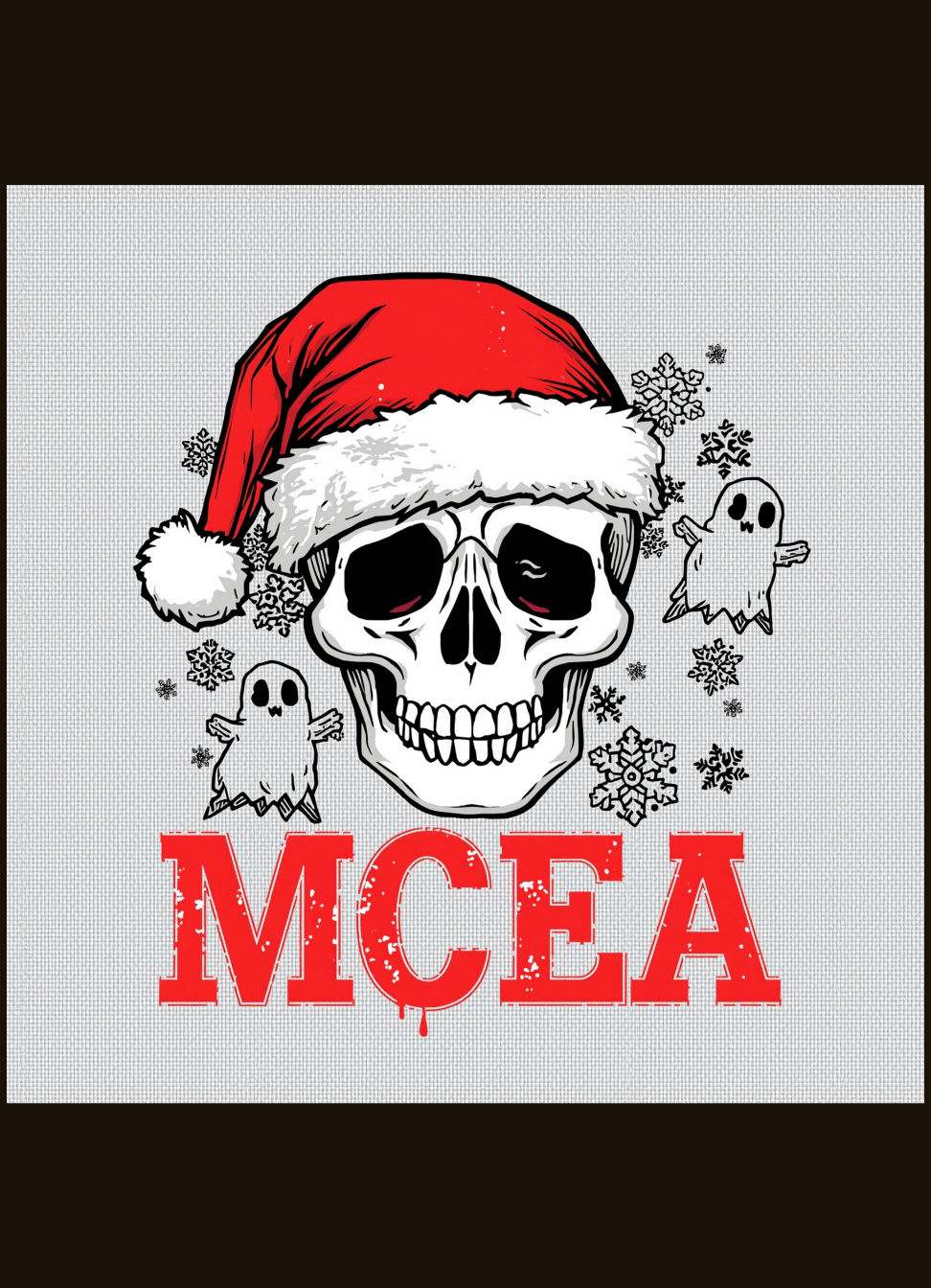 Make Christmas Emo Again Shirt graphic t-shirt by Warped Soul Apparel