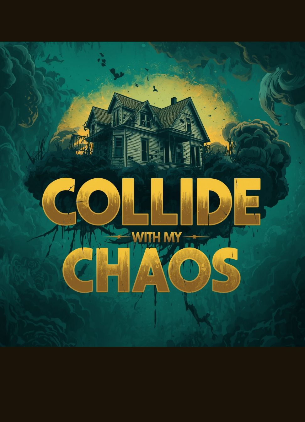 Collide With My Chaos Shirt graphic t-shirt by Warped Soul Apparel