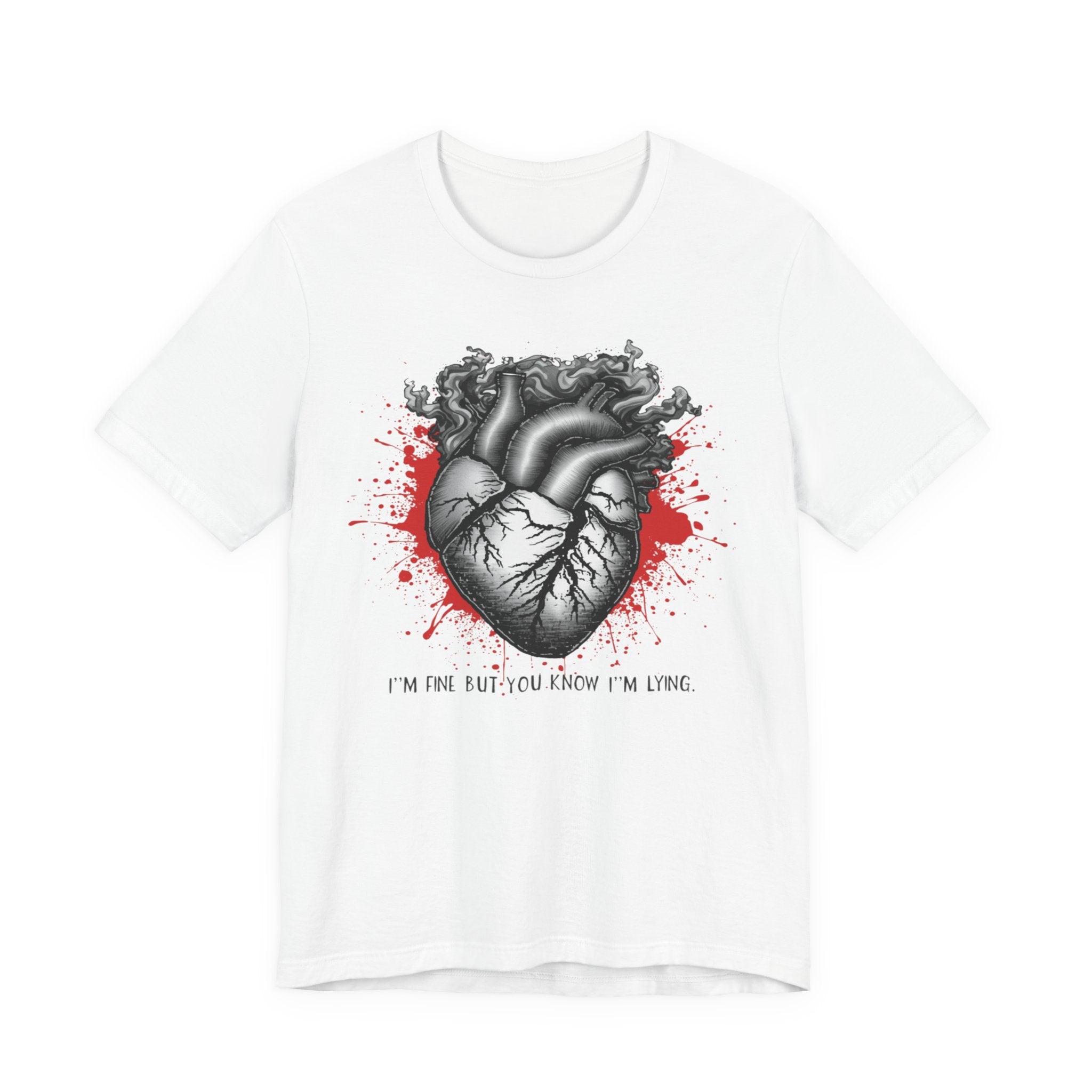 Cardiac Subterfuge: Anatomical Heart Illustration, Emotional Vulnerability Graphic