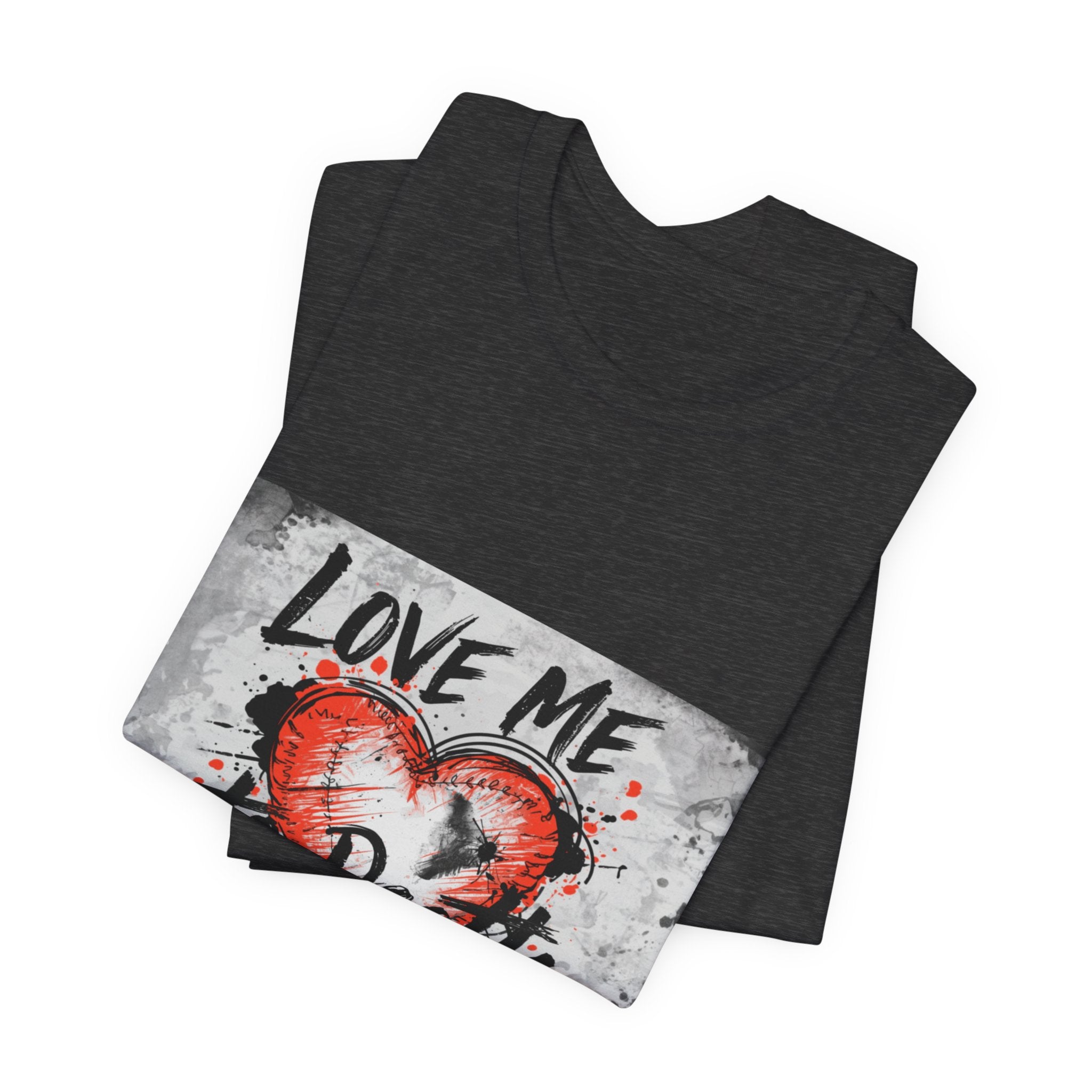 Fractured Heart: Emotional Graphic Design, Distressed Love Typography