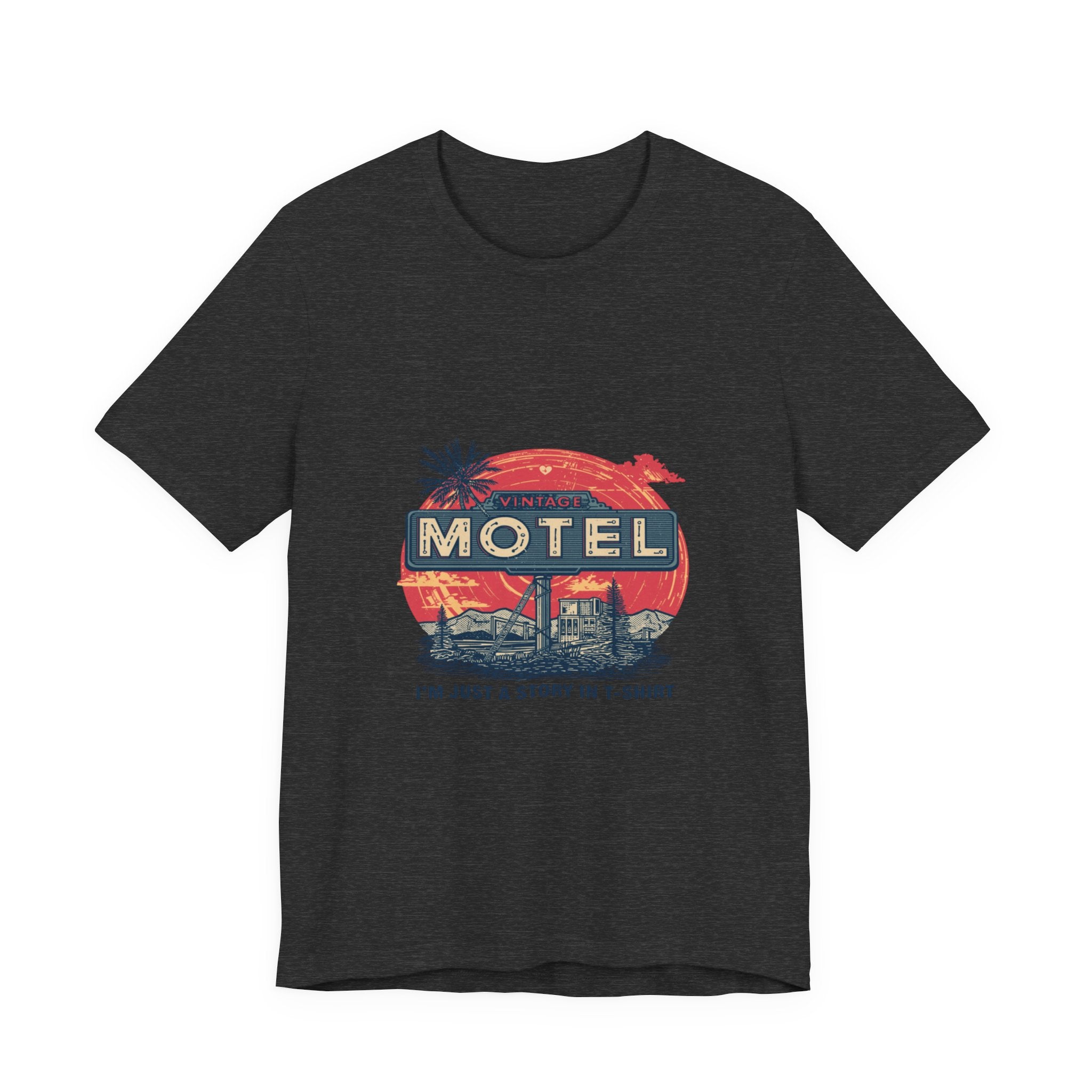 Vintage Motel Memories: Roadside Americana Graphic, Mid-Century Retro Design