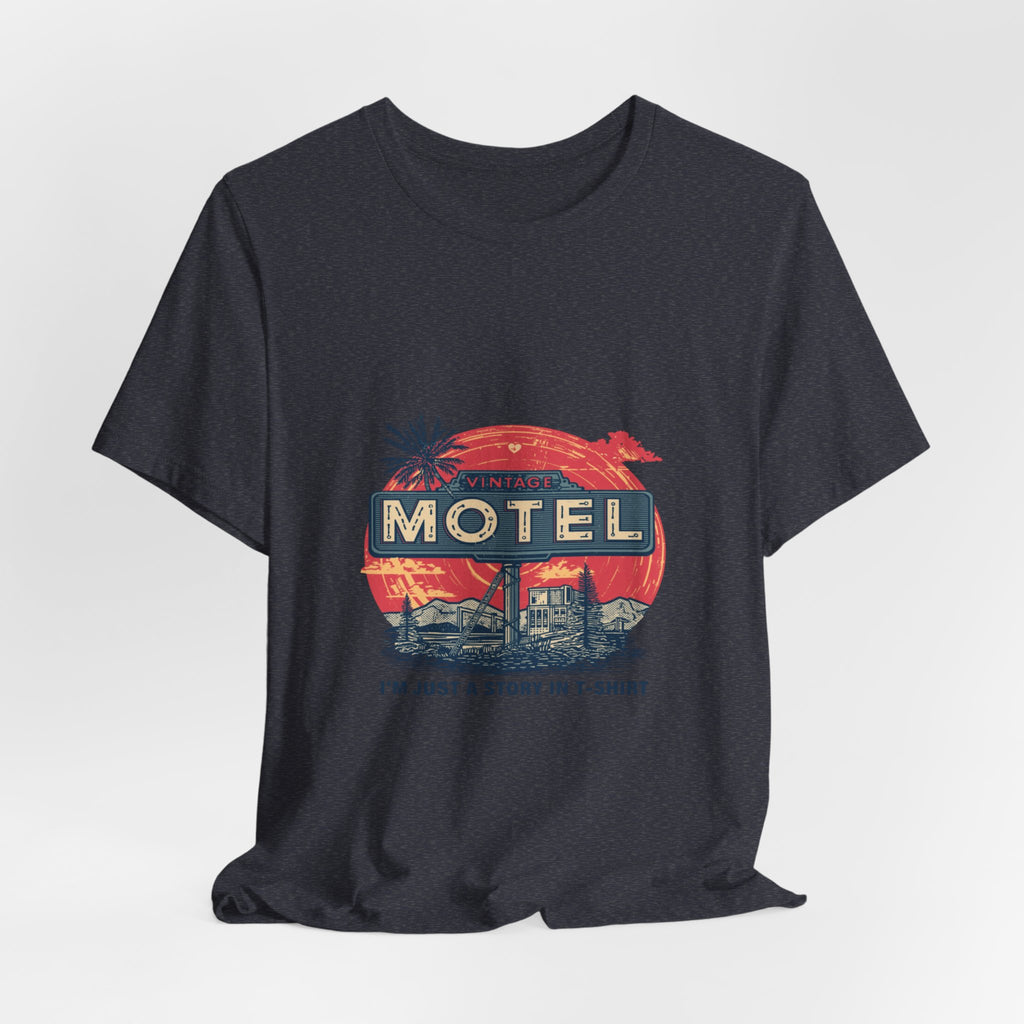 Vintage Motel Memories: Roadside Americana Graphic, Mid-Century Retro Design